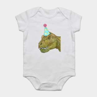 Party Dinosaur Baby Bodysuit